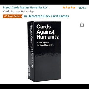Cards Against Humanity game & 4 expansion packs